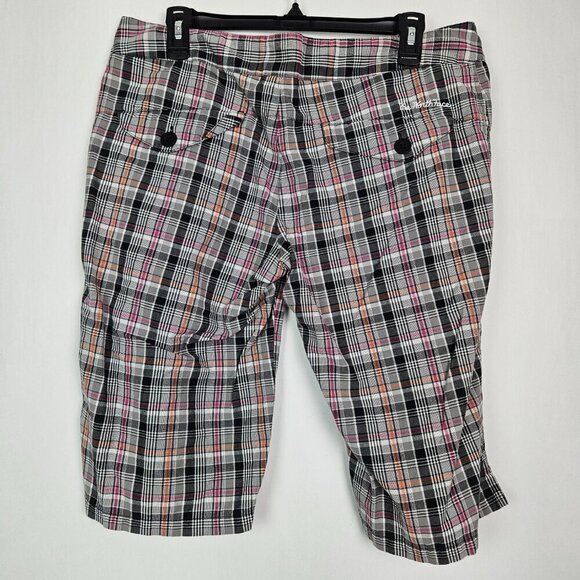 The North Face Liliput 100% Cotton Plaid Bermuda Short 14 Long - Picture 4 of 9